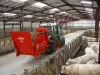 The KUHN PRIMOR 2060 S in feed distribution mode