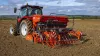 SITERA 3010 integrated mechanical seed drill on the road