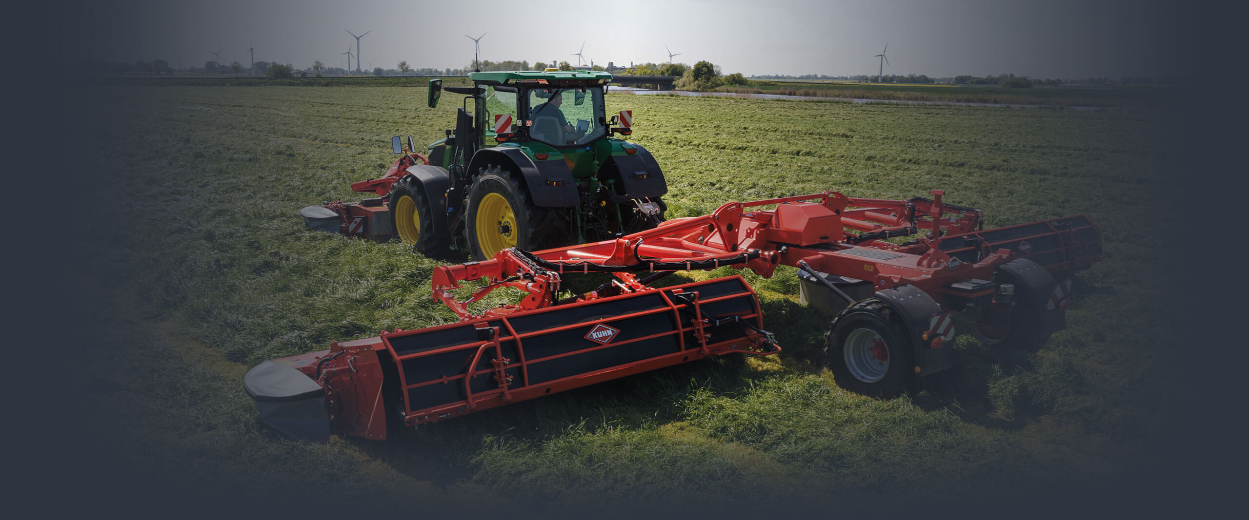 FC 13460 RA, mounted triple mowers conditioners 