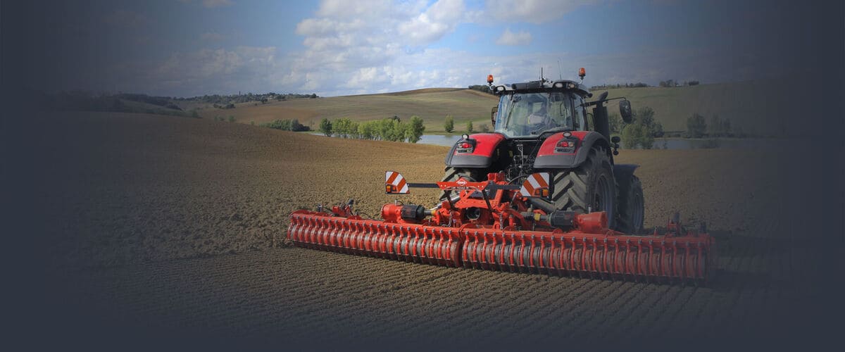 HR 8040 R, power harrows
