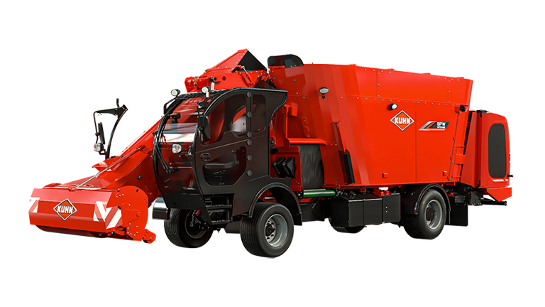 SPW Intense, self-propelled mixer wagons with 2 vertical augers