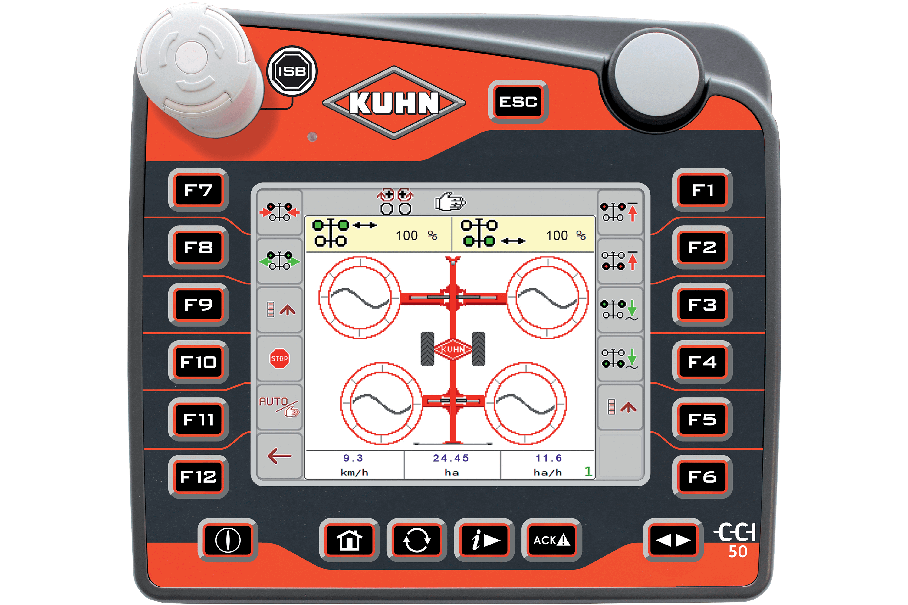 Terminal ISOBUS CCI 50 KUHN