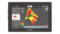 Perform application rate adjustment within the plot using the GPS.