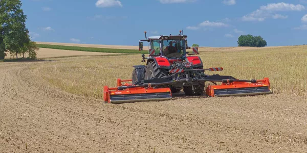 Le broyeur BP 8402 PRO au travail