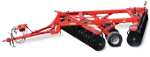 KUHN 5805 offset disc harrow silhouette