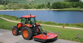 Trituradora de eje vertical BAV durante el trabajo