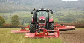 Trituradora BP 8300 durante el trabajo