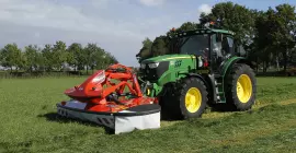 The GMD 3125 F mower at work