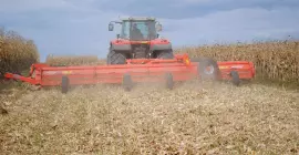 RMS 820 field shredder at work