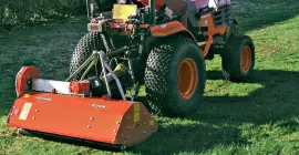 Broyeur TL150 au travail