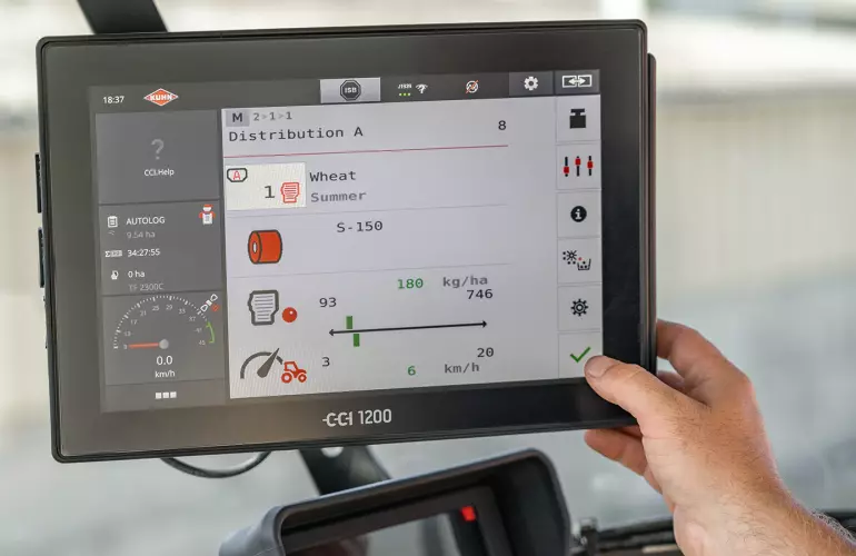 CCI 1200 - ISOBUS hopper 