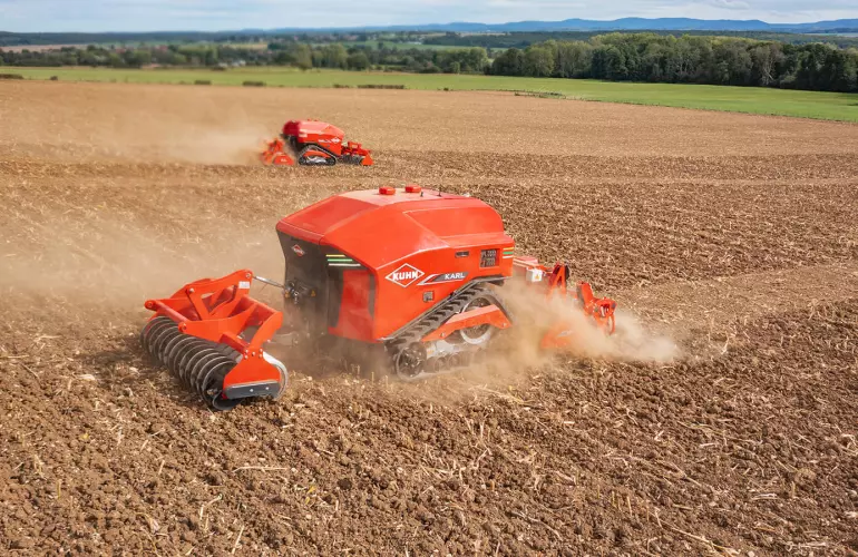 KARL: a concept of autonomous crop production machine by KUHN