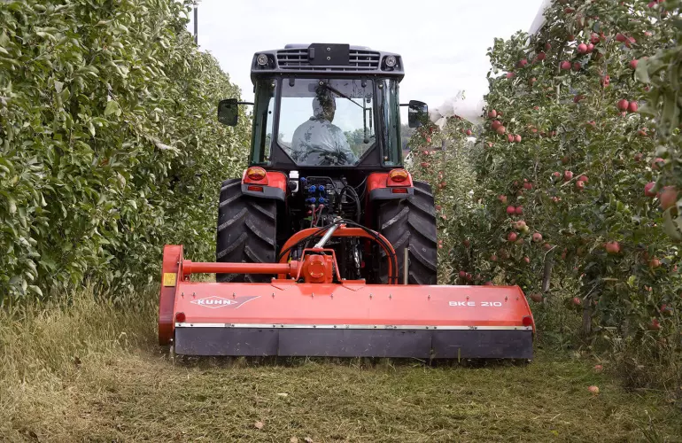 La répartition homogène des résidus favorise leur décomposition