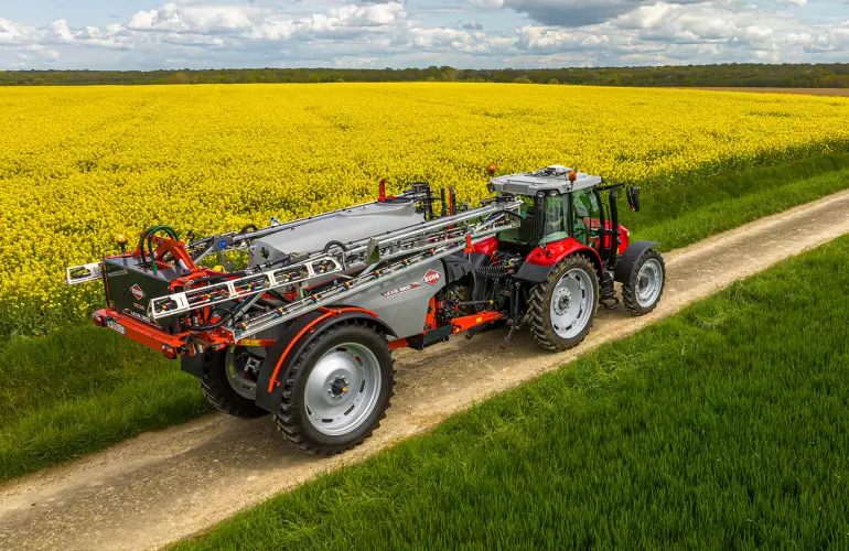 LEXIS 3800, durante el transporte