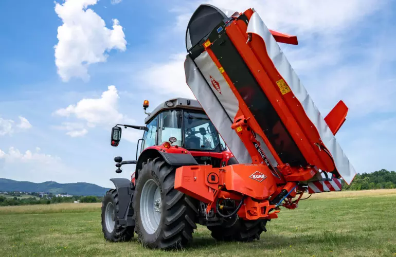 FC 3115 tijdens het transport