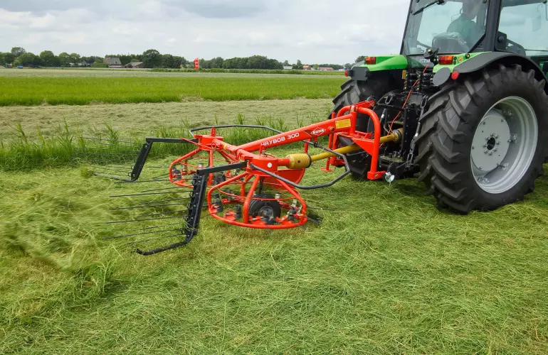 El HAYBOB trabajando