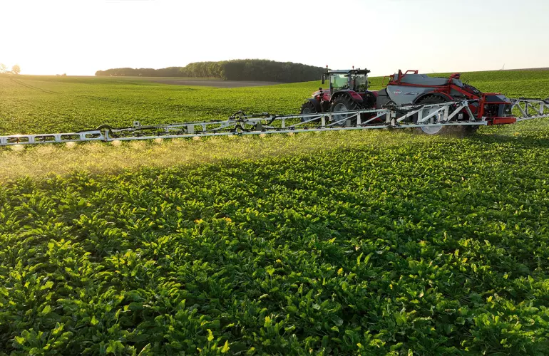 KARAN sprayer in action