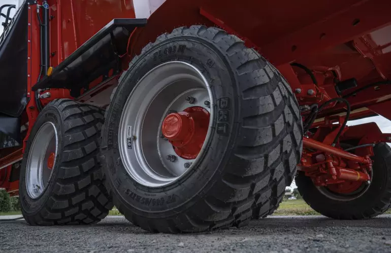 Essieu boggie sur PROFILE 2.M