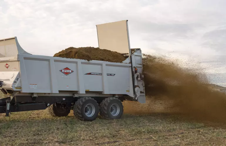 Esparcidor de caja KUHN Serie PXL 100