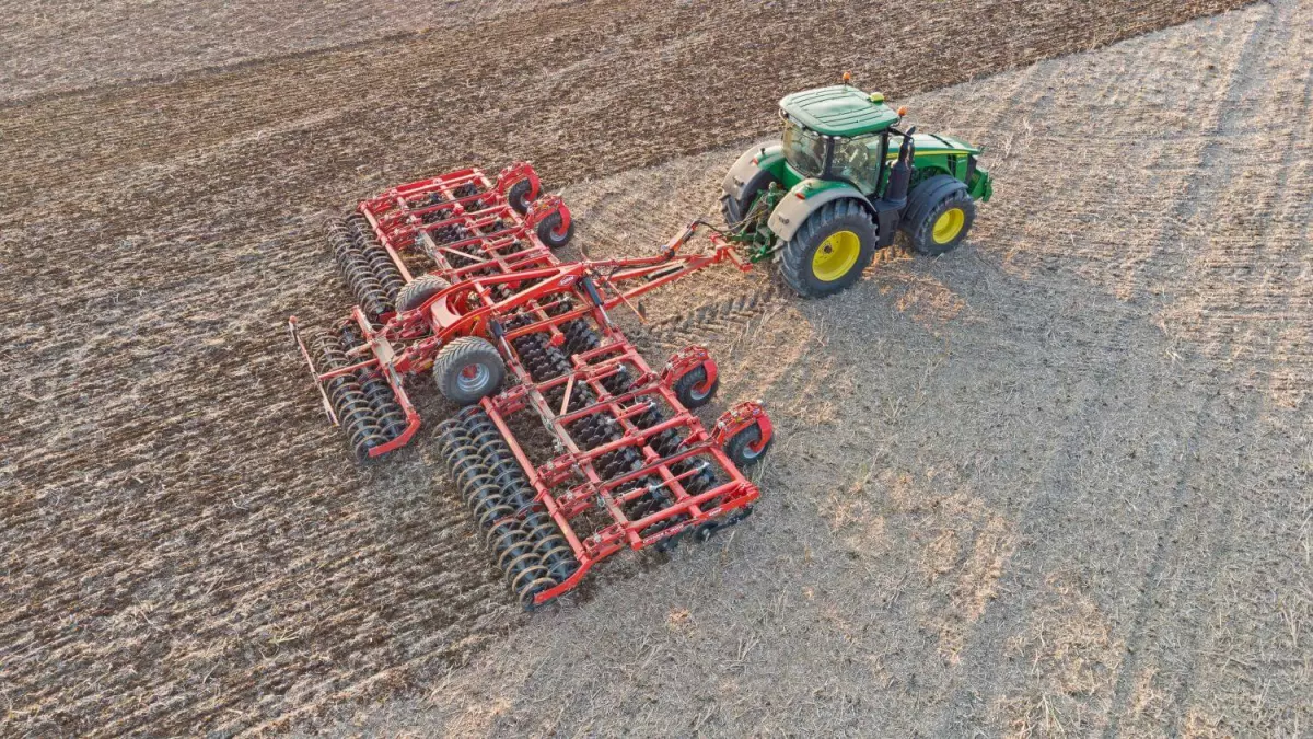 OPTIMER L and XL independent disc stubble cultivators | KUHN