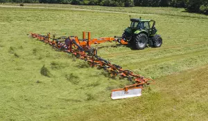 GF 17003 T at work from an aerial view