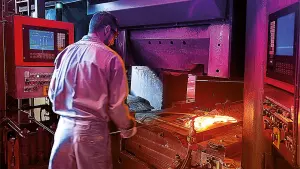 Forge de l'usine KUHN à Châteaubriant (44)