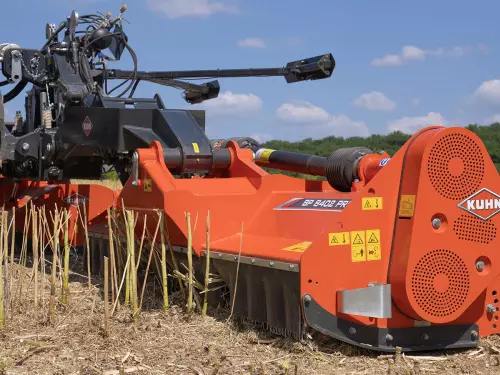 BP 8402 PRO at work in the shreeding