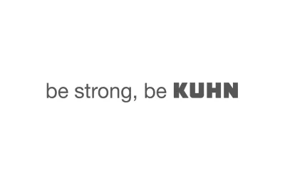 Be strong be KUHN official signature