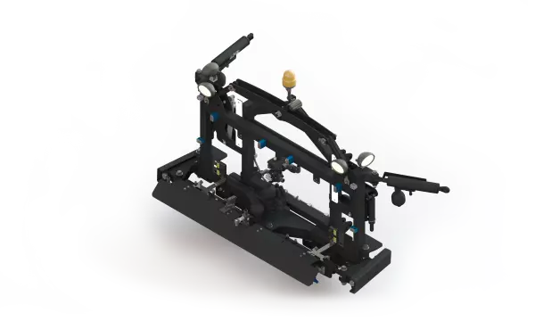 3D view of the EQUILIBRA suspension frame on the ARTEC RS20 self-propelled sprayer