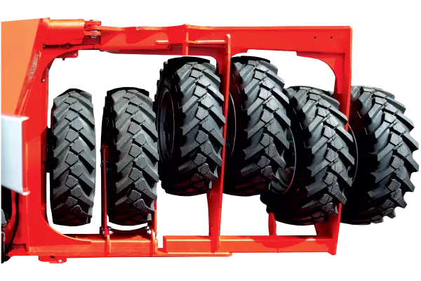 Press wheels for min-till with the AUROCK trailed seed drill for no-till and conservation agriculture