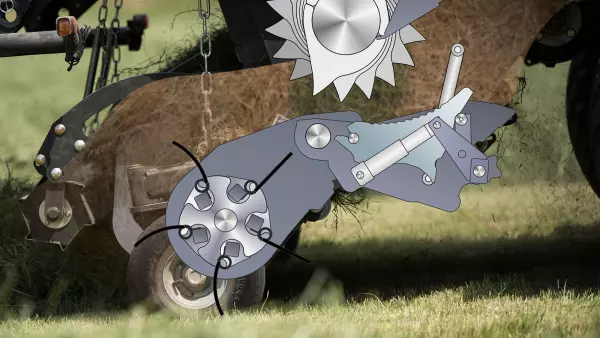 Desembrague hidráulico del rotor de serie y technologia DROPFLOOR