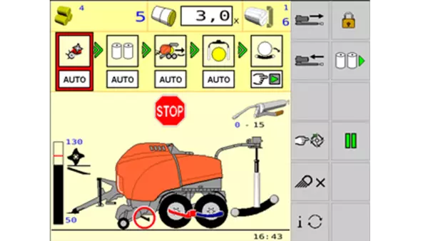 Captura de pantalla del sistema DEBLOCK de desbloqueo del rotor totalmente automatizado