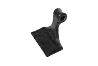 Heavy hammer knives can be fitted on the shredder BP 100 series