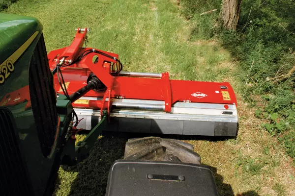 Offset by sliding system on BP-BPR 100 series shredders