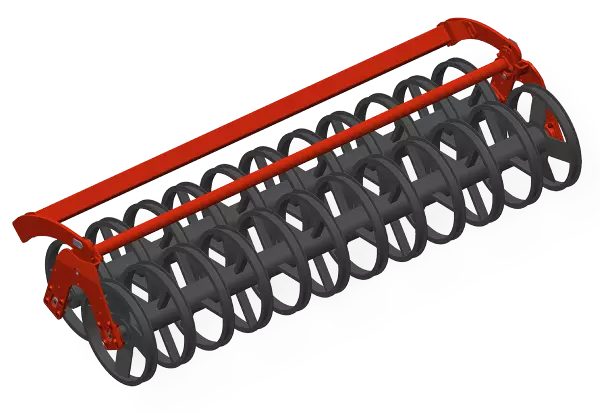 View of the Double-U roller