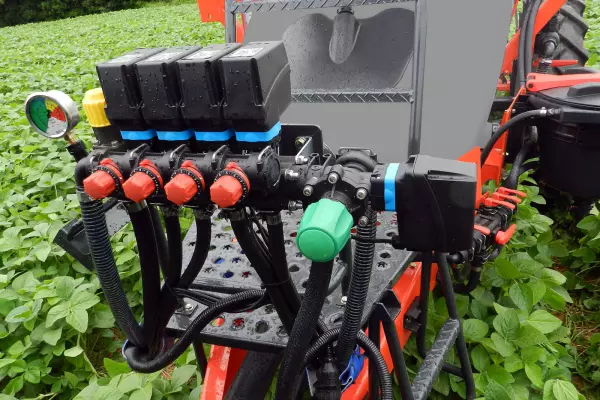 Comando de pulverización