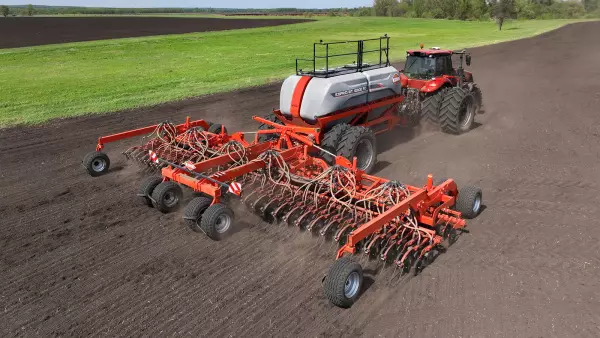 Min-till seed drill ESPRO RT 12000 RC with additional weights