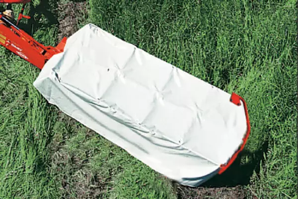 Activación del dispositivo de seguridad para proteger el grupo de siega