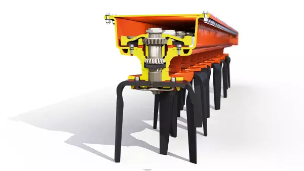 The rotor of the HR 1040 R