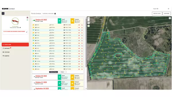 Track your machines by going to the “KUHN Connect – My connected machines” page.