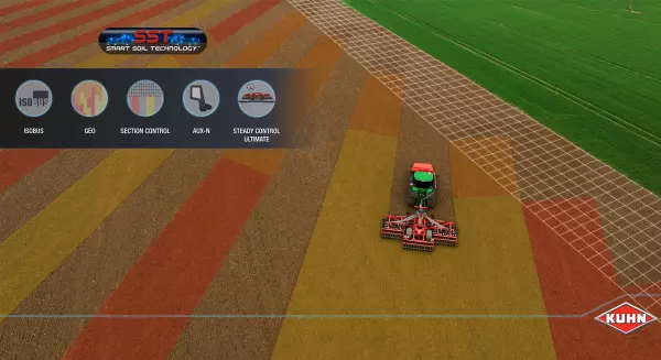 OPTIMER SST (Smart Soil Technology): precision and comfort for stubble cultivation