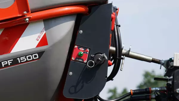 DILUSET set-up on the PF sprayer