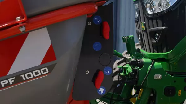 MANUSET set-up with 2 main valves for inlet and discharge.