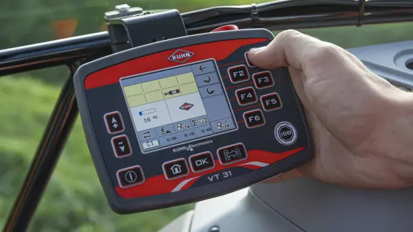 T15 control console detachable from the main control panel