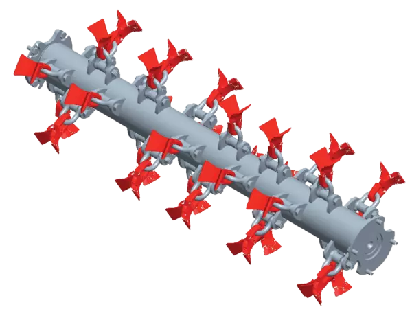 Univerzální rotor a senzorový válec XTREM (průměr 140 mm)