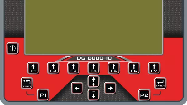 The KUHN DG8000 terminal combined with the DTM PRO software enables data transfer