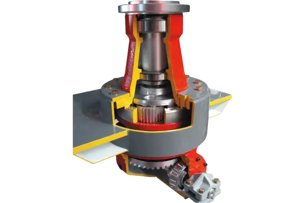 Transmission representing KUHN's extensive experience and technological expertise.