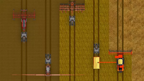 The PROLANDER 12000, with its 12.2 m working width, allows CTF operation to minimise soil compaction.