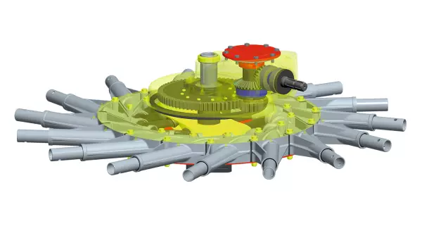 The MASTERDRIVE GIII gearbox is a guarantee of reliability.