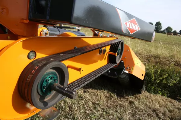 Belts ensure power transmission